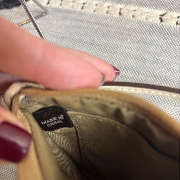 Coach Tan and Cream Wristlet - Picture 6 of 10